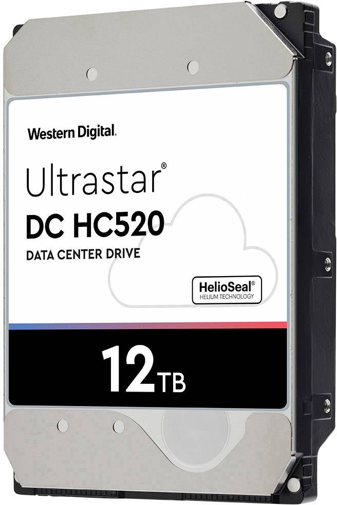 Western Digital HUH721212ALE604 3.5 (8.9 cm) internal hard drive 12 TB Ultrastar HC520 Bulk SATA III