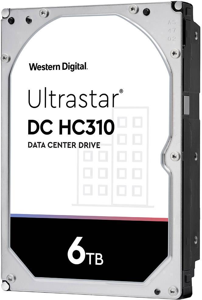 Western Digital HUS726T6TALE6L4 3.5 (8.9 cm) internal hard drive 6 TB Ultrastar HC310 Bulk SATA III