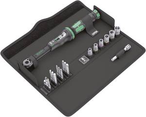 Wera Click-Torque A 6 Set 1 05130110001 Torque wrench  Forward/reverse ratchet 1/4" (6.3 mm) 2.5 - 25 Nm