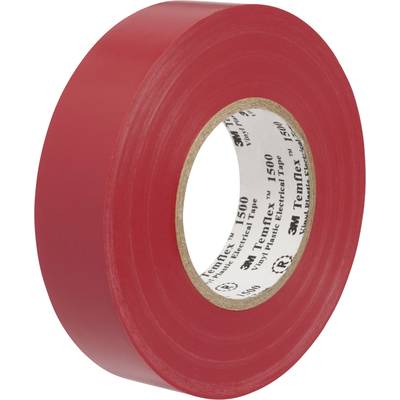 3M  TEMFLEX150015X25RD Electrical tape Temflex 1500 Red (L x W) 25 m x 15 mm 1 pc(s)
