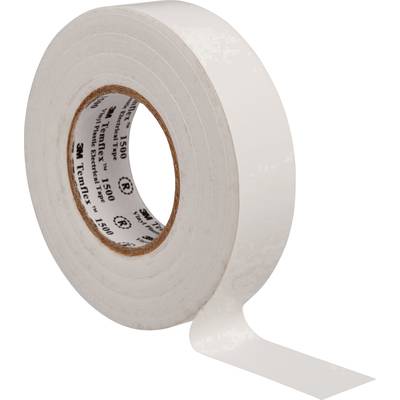 3M  TEMFLEX150019X25WH Electrical tape Temflex 1500 White (L x W) 25 m x 19 mm 1 pc(s)