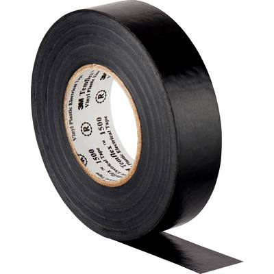 3M  TEMFLEX150019X25BK Electrical tape Temflex 1500 Black (L x W) 25 m x 19 mm 1 pc(s)