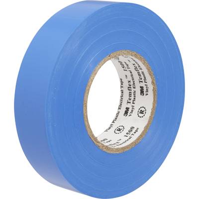 3M  TEMFLEX150019X25BL Electrical tape Temflex 1500 Blue (L x W) 25 m x 19 mm 1 pc(s)
