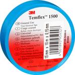3M ™ Temflex™ 1500 Vinyl Electrical insulating tape, blue, 19 mm x 25 m, 0.15 mm