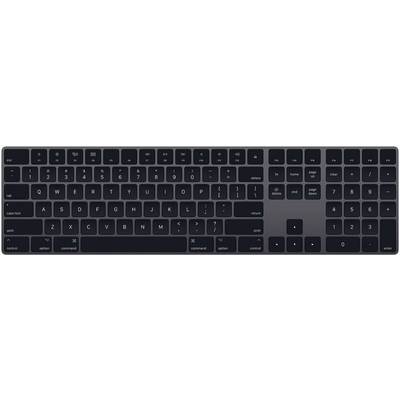 Apple Magic Keyboard with numeric Keypad Bluetooth® Keyboard English, QWERTY Spaceship grey Numeric keypad, Rechargeable