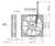 Technical drawing of a fan with detailed dimensions and labels 'Rotation' and 'Air'. Connections and screw holes marked.