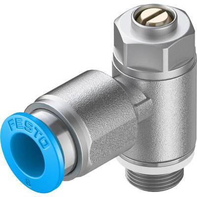 FESTO Check valve 193145 GRLA-1/8-QS-8-D  0.2 up to 10 bar  1 pc(s)