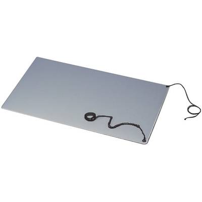 BJZ C-184 102P 10.3 ESD bench mat set Grey (L x W) 900 mm x 600 mm incl. PG strap, incl. PG connector, incl. PG cable 