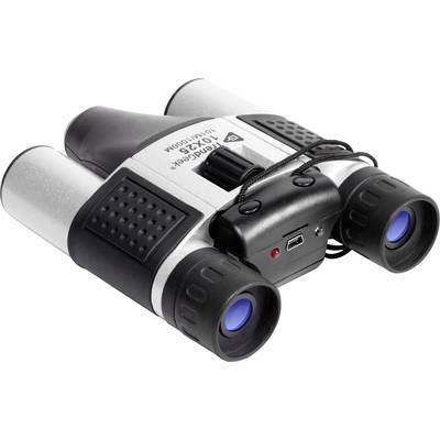 TrendGeek Binoculars + digital camera TG-125 10 x 25 mm Amici roof prism Silver 4790