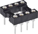 IC socket Contact spacing: 7.62 mm, 2.54 mm Number of pins: 6 Precision contacts 1 pc(s)