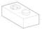Technical drawing of a rectangular block with holes: On the left, a 39 mm diameter flange, on the right, a 27 mm recess.