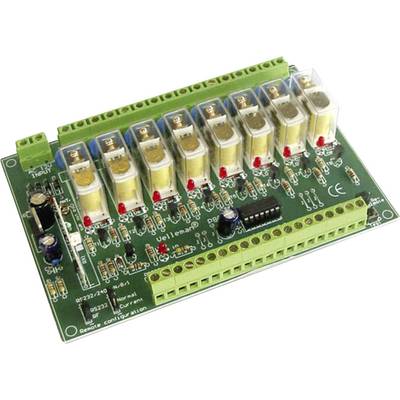 Whadda K8056 Relay card Assembly kit 12 V DC  
