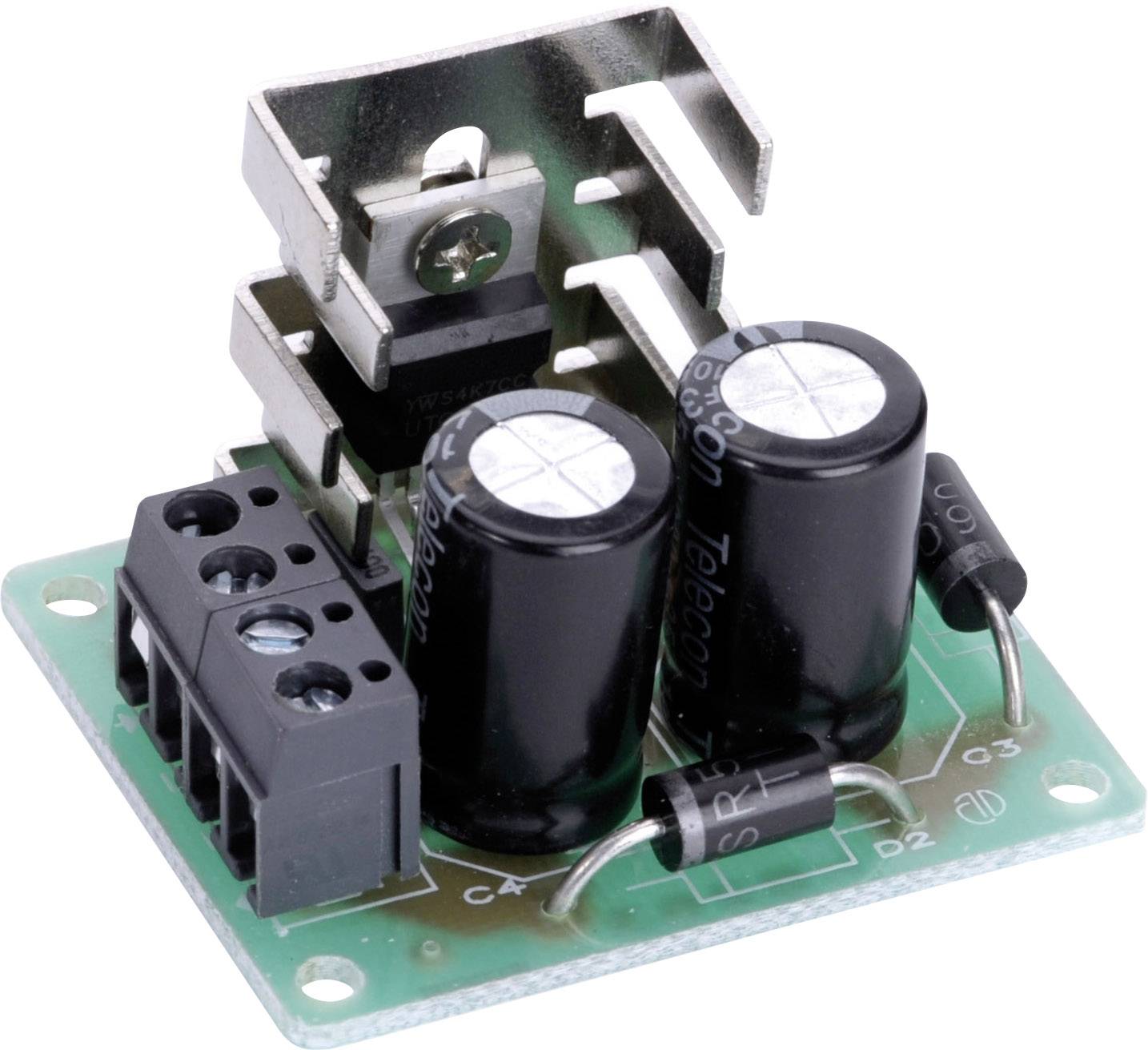Image of Conrad Components Voltage Doubling DC-DC Converter Board PCB Assembly kit