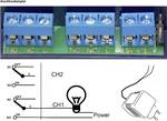 2-channel radio-switching system + hand-held transmitter