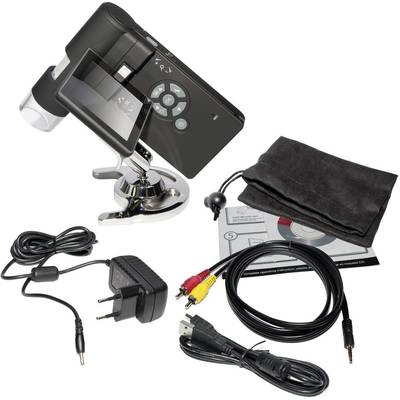 dnt USB microscope with monitor 5 MP Digital zoom (max.): 500 x-1