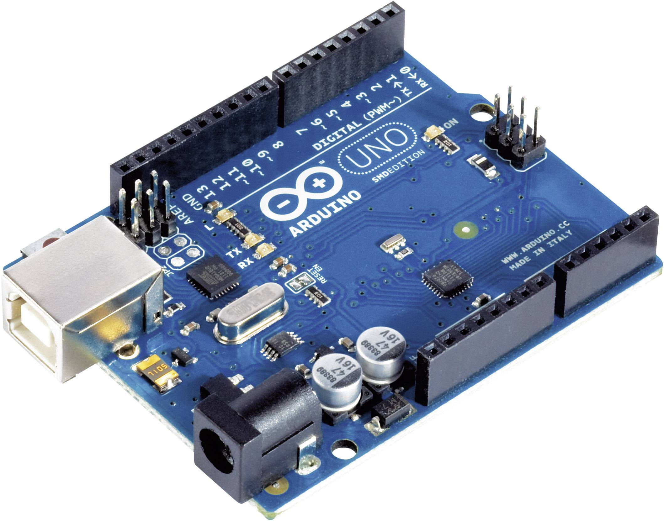 Arduino A000073 Uno Rev3 SMD Microcontroller Board | Conrad.com