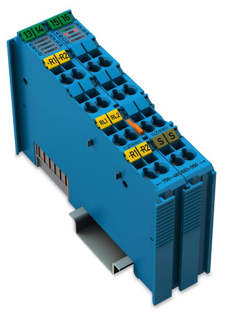 PLC input card WAGO 750481/003000 24 Vdc from