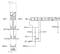'Circuit diagram for an electrical system with two outputs (AO 1 and AO 2), a 24V power supply and multiple capacitors.'