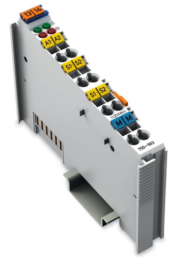 WAGO 750-563 PLC analogue output module 750-563 1 pc(s)
