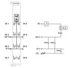 8-channel digital input module