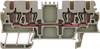 Weidmüller 1775580000 Serial continuity Pull spring Dark beige 100 pc(s)