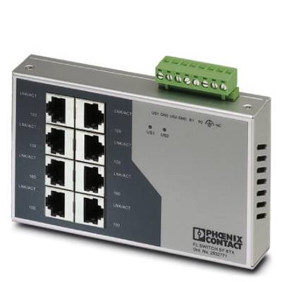 Phoenix Contact FL SWITCH SF 8TX Industrial Ethernet switch   10 / 100 MBit/s  