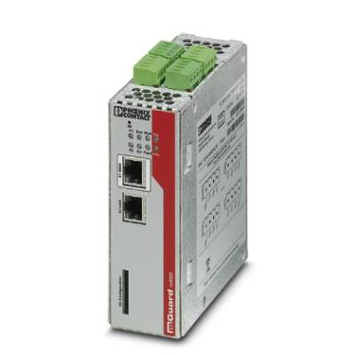 Phoenix Contact FL MGUARD RS4000 TX/TX Router  No. of Ethernet ports 2   Operating voltage 24 V DC