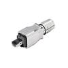 RJ45 crimp plug, Variant 14 metal, Cat.6A / Class EA (ISO/IEC 11801 2010)
