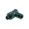 Sockets prefabricated to customer spec., Plugs prefabricated to customer spec., M12, pin, 90°