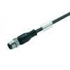 Weidmüller 1279410150 Sensor/actuator connector (pre-fab) M12 Plug, straight 1.50 m No. of pins (RJ): 8 1 pc(s)