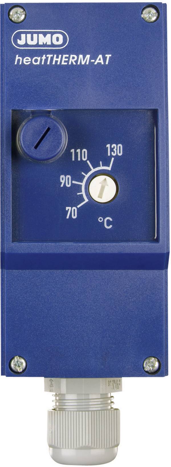 Jumo TN-60/60003190 Bang-bang Indoor thermostat Immersion probe 70 up to 130 °C 16 A relay (L x W x H) 63 x 53 x 120 mm