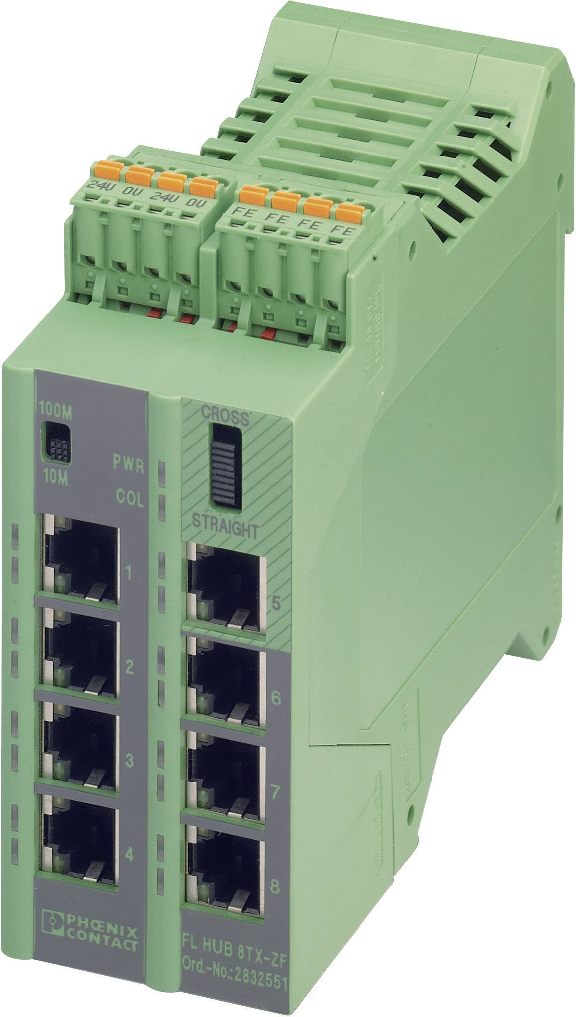 Phoenix Contact FL HUB 8TXZF Industrial switch from