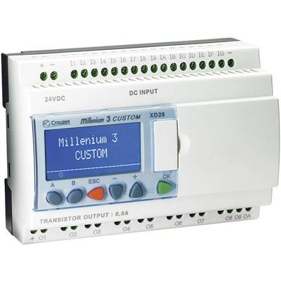 Crouzet 88974162 Millenium 3 Smart XD26 S PLC controller 24 V DC