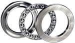 Axial grooved ball bearings