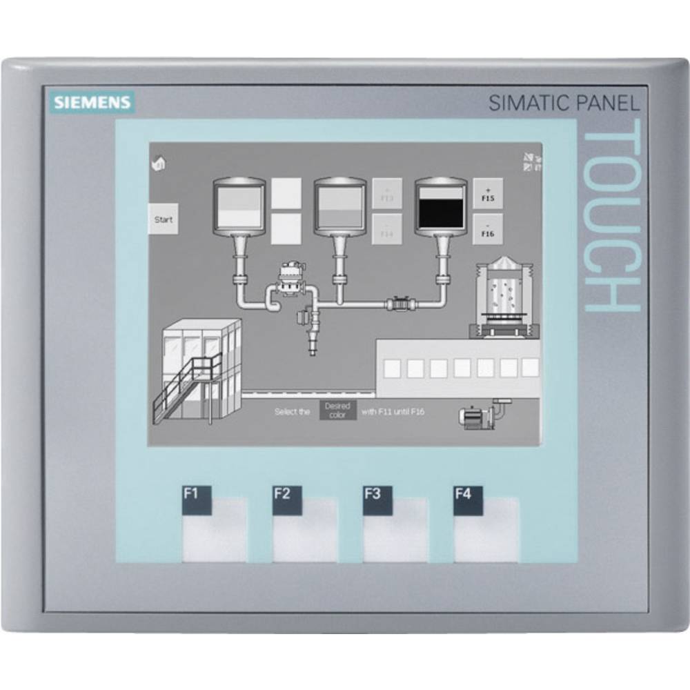 Siemens 6AV6647-0AA11-3AX0 SIMATIC KTP400 HMI Basic Panel Resolution ...