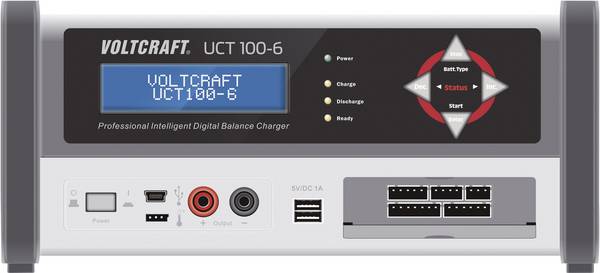 VOLTCRAFT UCT 100-6 Scale model battery charger NiCd, NiMH, Lead-acid