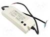 MEAN WELL HLN-40H-36A LED driver, LED transformer Constant voltage, Constant current 40 W 1.12 A 21.6 - 36 V DC dimmable, PFC circuit, Surge protection, Approved for use on furniture 1 pc(s)