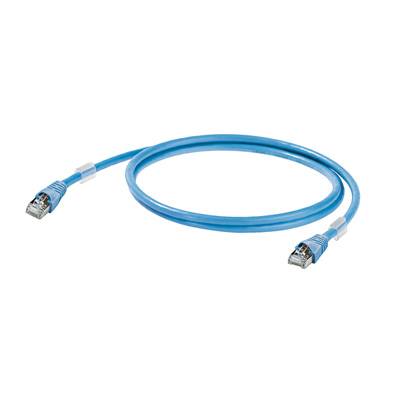 Weidmueller 1165900002 RJ45 Network cable, patch cable CAT 6A S/FTP 0.20 m Blue UL-approved 1 pc(s)