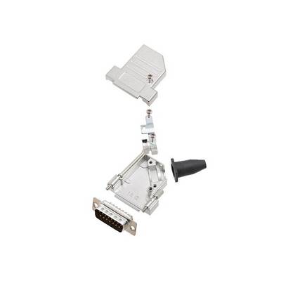 Amphenol L17DTSL37-RG-LJS-S+L717SDC37P D-SUB pin strip set 45 ° Number of pins: 37 Solder bucket 1 pc(s)-2