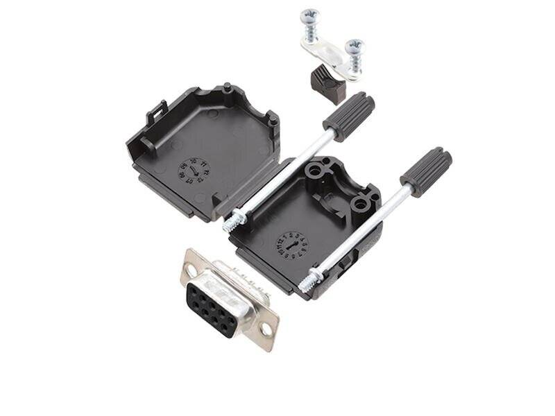 Amphenol L17DPPK25-BK+L77SDB25S D-SUB receptacle set 180 ° Number of pins: 25 Solder bucket 1 pc(s)-2
