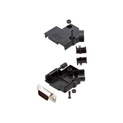 Amphenol L17D45PK-P-15+L717SDA15P D-SUB pin strip set 45 ° Number of pins: 15 Solder bucket 1 pc(s)-2