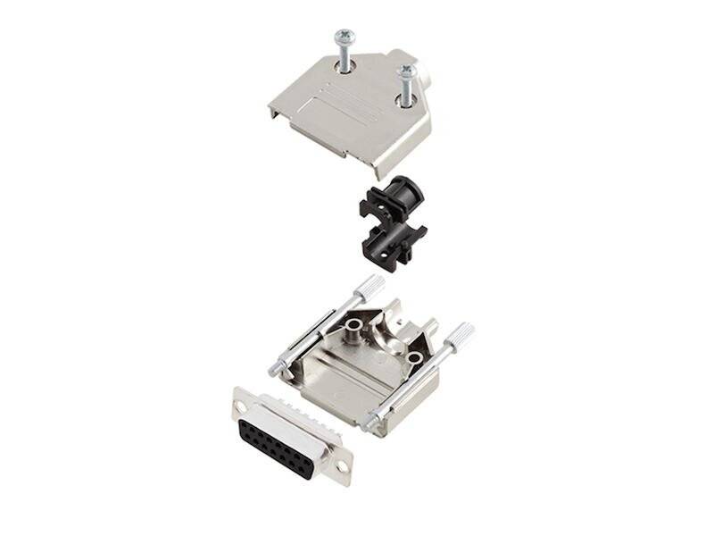 Amphenol L17DTPK-M-09+L77SDE09S D-SUB receptacle set 180 ° Number of pins: 9 Solder bucket 1 pc(s)-0