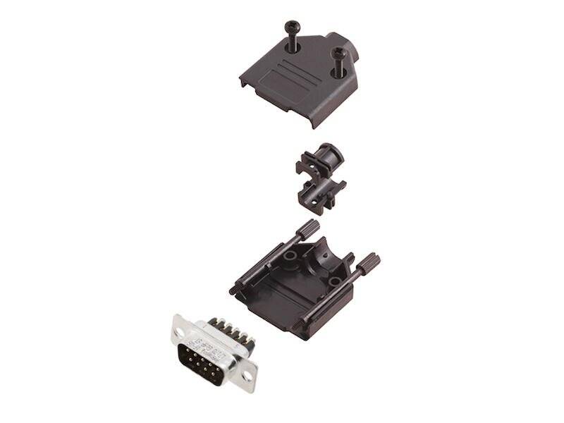 Amphenol L17DTPK-P-15+L717DA15PST D-SUB pin strip set 180 ° Number of pins: 15 Screws 1 pc(s)-0