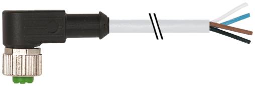 Murrelektronik 7000-12341-2240750 Sensor/actuator connector Socket, right angle 7.50 m 1 pc(s)-0