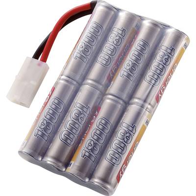 Conrad energy Scale model  battery pack (NiMH) 9.6 V 1800 mAh No. of cells: 8  Stick Tamiya plug