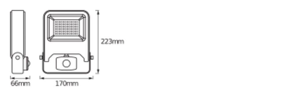Award image for LEDVANCE ENDURA® FLOOD Sensor Warm White L 4058075239548 LED outdoor floodlight (+ motion detector) 30 W Colours (LEDs):