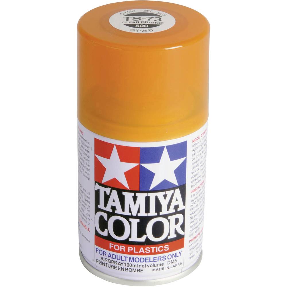 Acrylic paint Tamiya Orange (clear) TS-73 Spray can 100 ml from Conrad.com