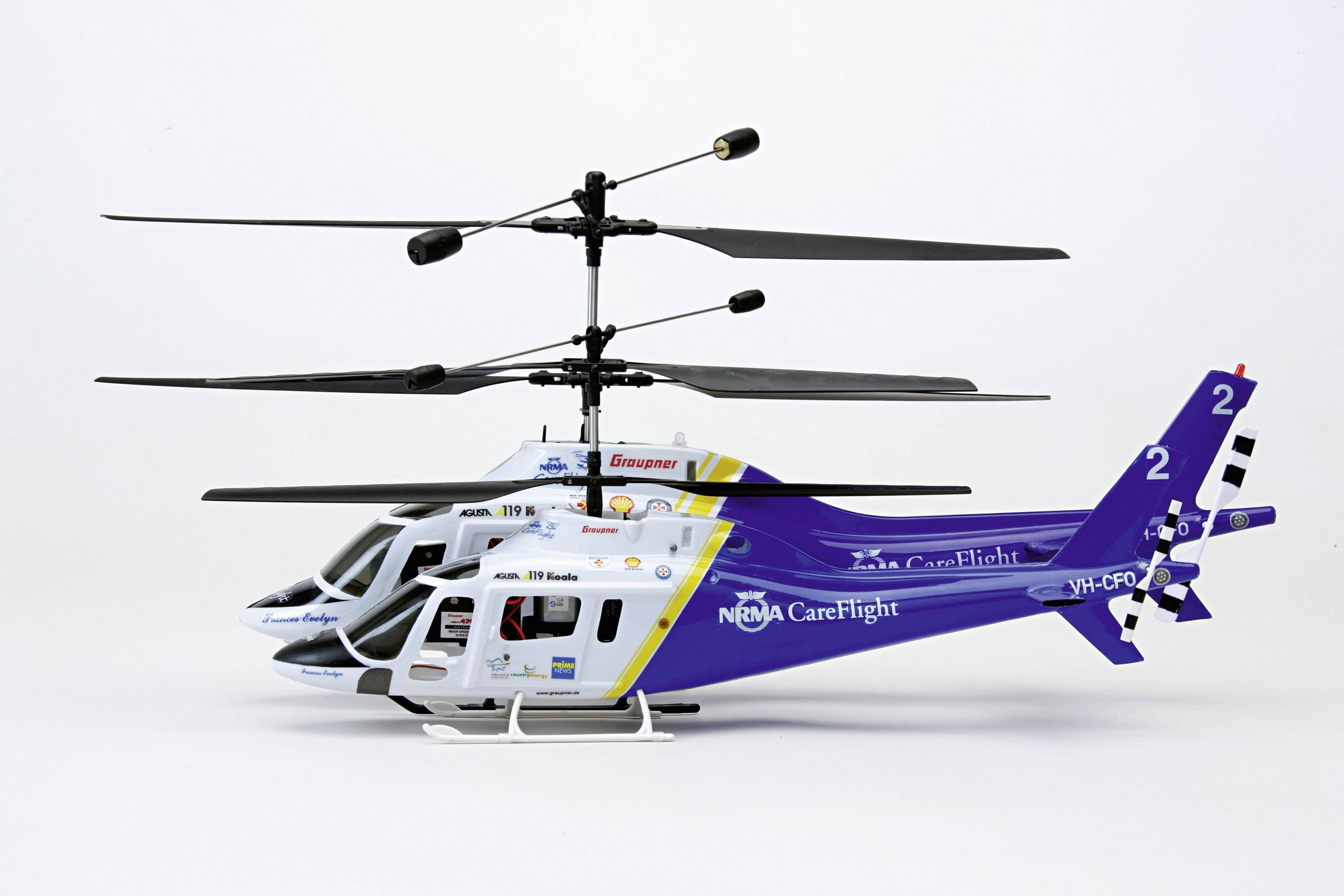 Graupner Micro Koala 460 RC tandem rotor model helicopter RtF