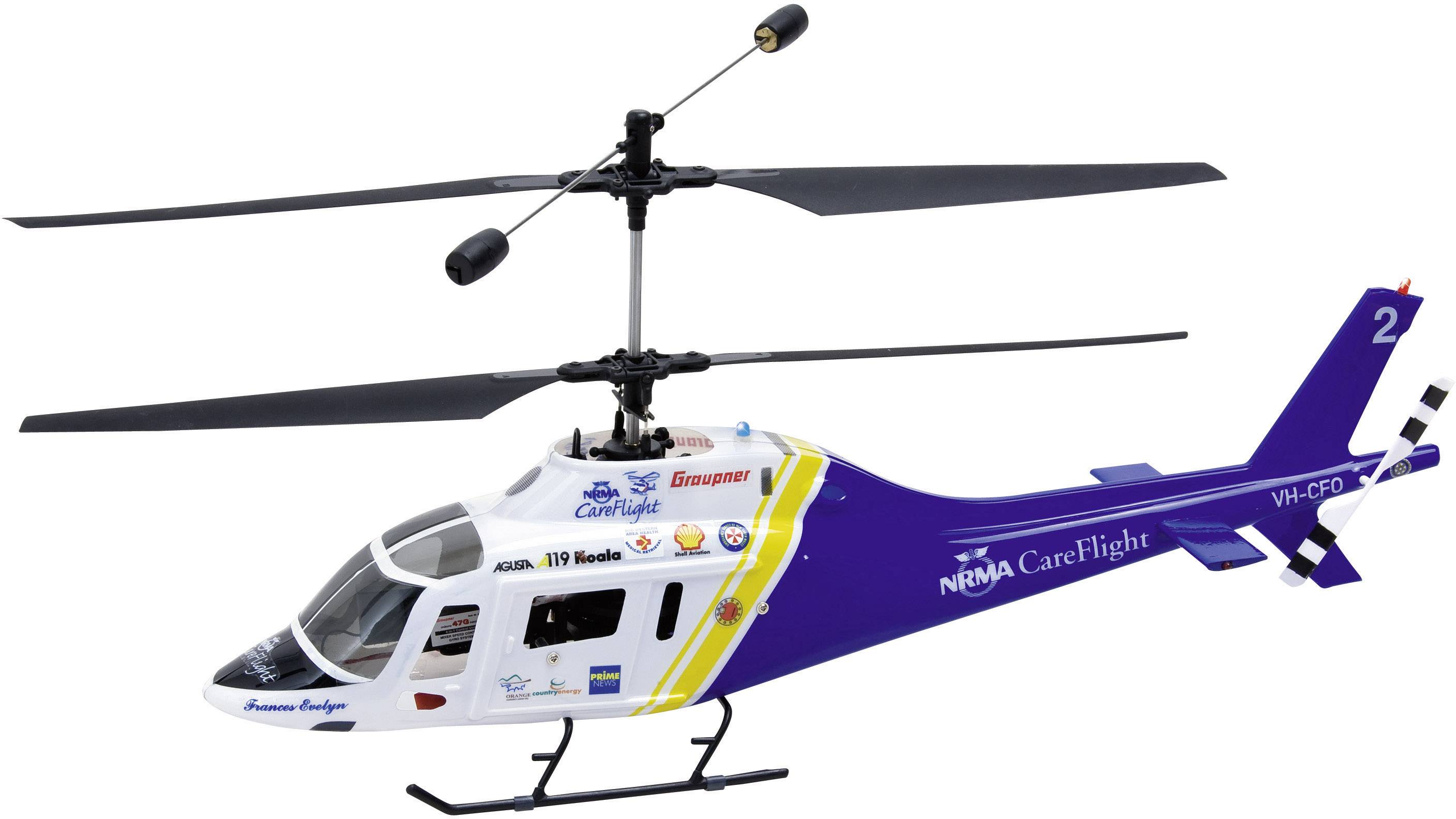 Graupner Micro Koala 460 RC tandem rotor model helicopter RtF