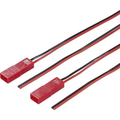 Modelcraft Battery Lead [2x BEC plug - 2x Open cable ends]  0.50 mm²  208332